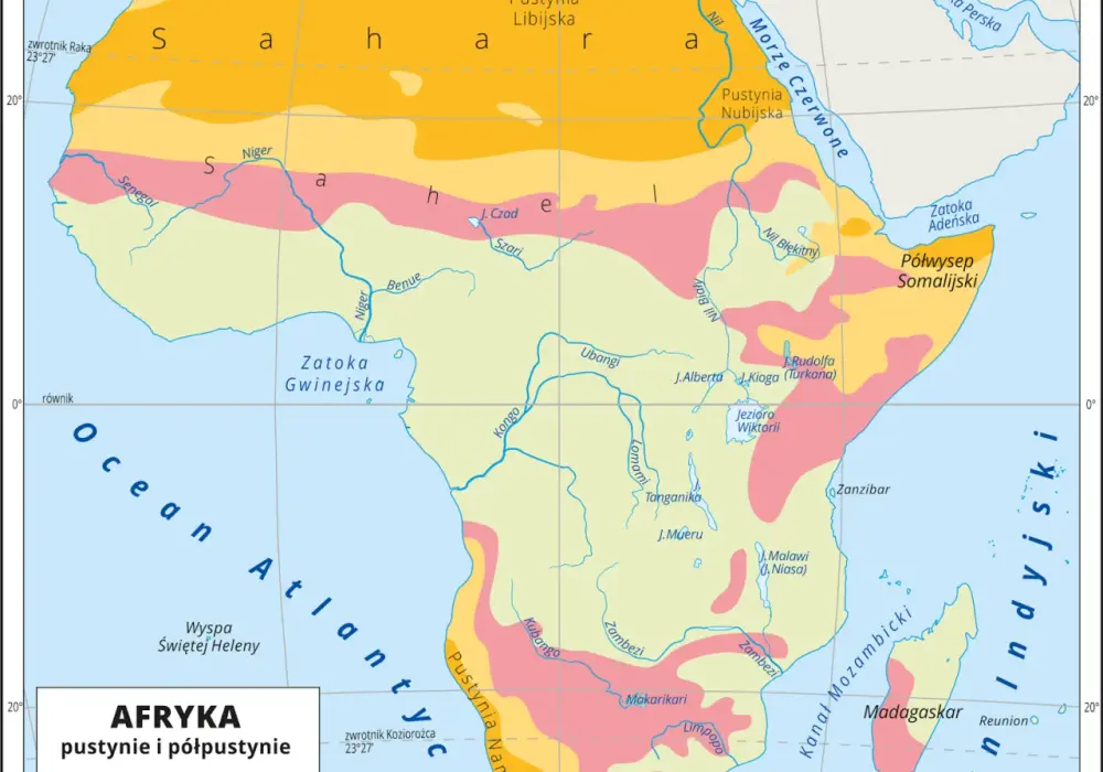 Największe pustynie w Afryce: Sahara, Kalahari, Namib i ich tajemnice